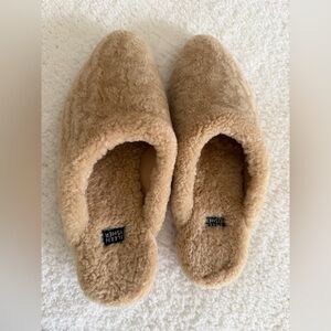 Eileen Fisher shearling mules 9.5 NEW!